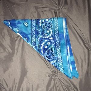 Blue bandana